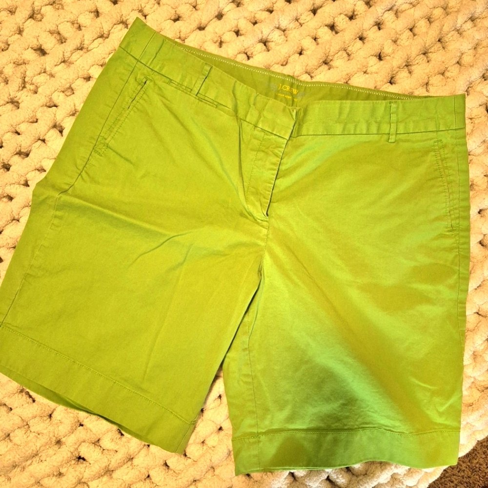 J. CREW Women's "Summer Weight" Chino Bermuda Shorts